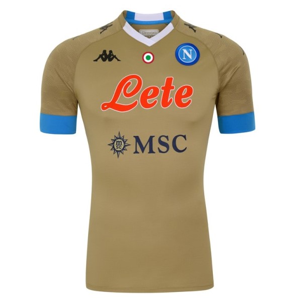 Tailandia Camiseta Napoli 1ª Portero 2020/21 Marron